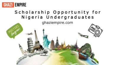 Scholarship Opportunity for Nigeria Undergraduates